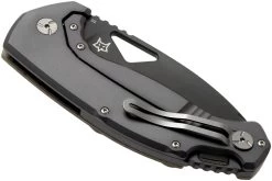 Fox El Capitan SK-02 PVD Summit Knife Co, Black PVD Couteau De Poche, Tommaso Rumici Design -Célèbre Couteaux Magasin FOSK 02PVD 04 fox knives