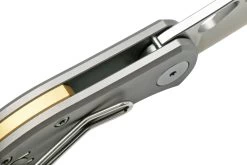 GiantMouse ACE Nibbler Titanium, 20CV Couteau De Poche, Ansø Et Voxnaes Design -Célèbre Couteaux Magasin GMNIBBLER TITANIUM 06 giantmouse