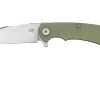 Rick Hinderer Project X, MagnaCut Clip Point, Stonewash, Translucent Green G10, Couteau De Poche -Célèbre Couteaux Magasin HRK PJX MC CP SWT 01 rickhinderer