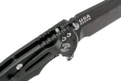 Rick Hinderer XM-18 3.5" Harpoon Spanto Blackwashed S35VN, Black G10 Couteau De Poche -Célèbre Couteaux Magasin HRK XM18 35 HSPBL BK 06 rick hinderer knives