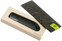 The James Brand The Wayland, Black G10, Black KN115113-00 Couteau De Poche -Célèbre Couteaux Magasin JAKN115113 00 07 the james brand