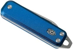 The James Brand Elko Satin + Cerulean Aluminum KN117102-00 Couteau De Poche -Célèbre Couteaux Magasin JAKN117102 00 05 the james brand