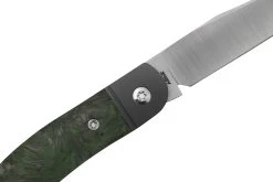 Jack Wolf Javelina Jack, JAVEL-01-DMGR, Fat Carbon Dark Matter Green, Couteau De Poche Slipjoint -Célèbre Couteaux Magasin JW JAVEL 01 DMGR 05 jackwolf
