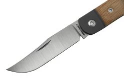 Jack Wolf Javelina Jack, JAVEL-01-NAT, Natural Canvas Micarta, Couteau De Poche Slipjoint -Célèbre Couteaux Magasin JW JAVEL 01 NAT 03 jackwolf
