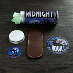 Jack Wolf Midnight Jack, OD Green Canvas Micarta MIDNI-01-GRN Couteaux De Poche Slipjoint -Célèbre Couteaux Magasin JW MIDNI 01 GRN 03 jackwolf