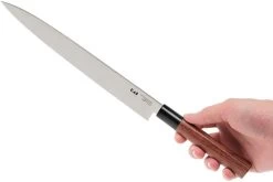 Kai Seki Magoroku Redwood Couteau Yanagiba 0240Y 24 Cm -Célèbre Couteaux Magasin KAMGR 0240Y 08 kai shun seki magoroku redwood kamgr 0240y 08