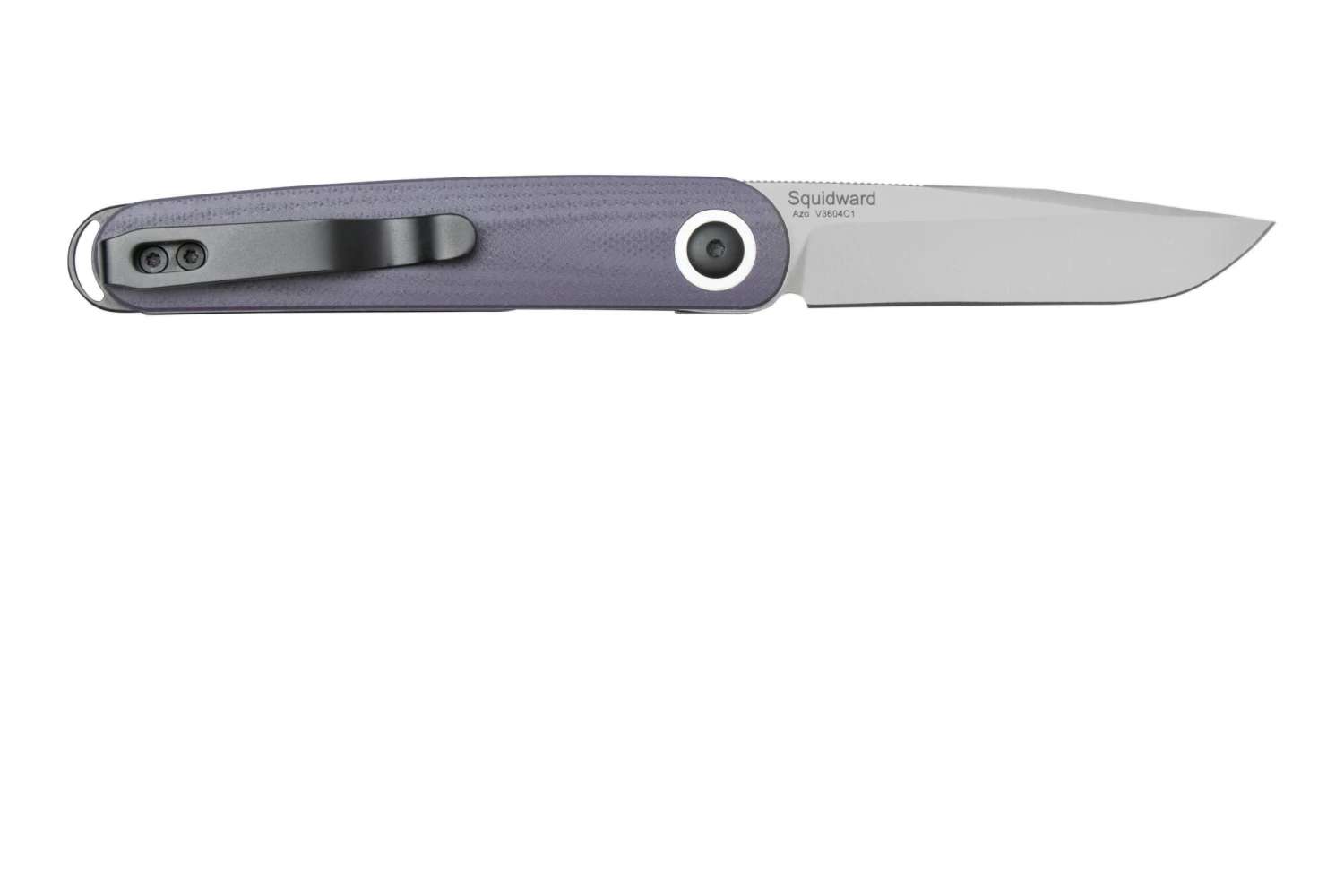 Kizer Squidward Purple V3604C1 154CM, G10 Violet, Couteau De Poche 4 Kizer Squidward Purple V3604C1 154CM, G10 Violet, Couteau De Poche – Image 2