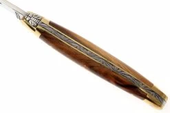 Forge De Laguiole 1211PI, Bois De Pistachier -Célèbre Couteaux Magasin LA1211PI 04 forge de laguiole vouwmes la1211pi d4
