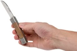 LionSteel BestMan BM13 CVN Natural Canvas Micarta Couteau De Poche Slipjoint -Célèbre Couteaux Magasin LI BM13 CVN 06 lionsteel