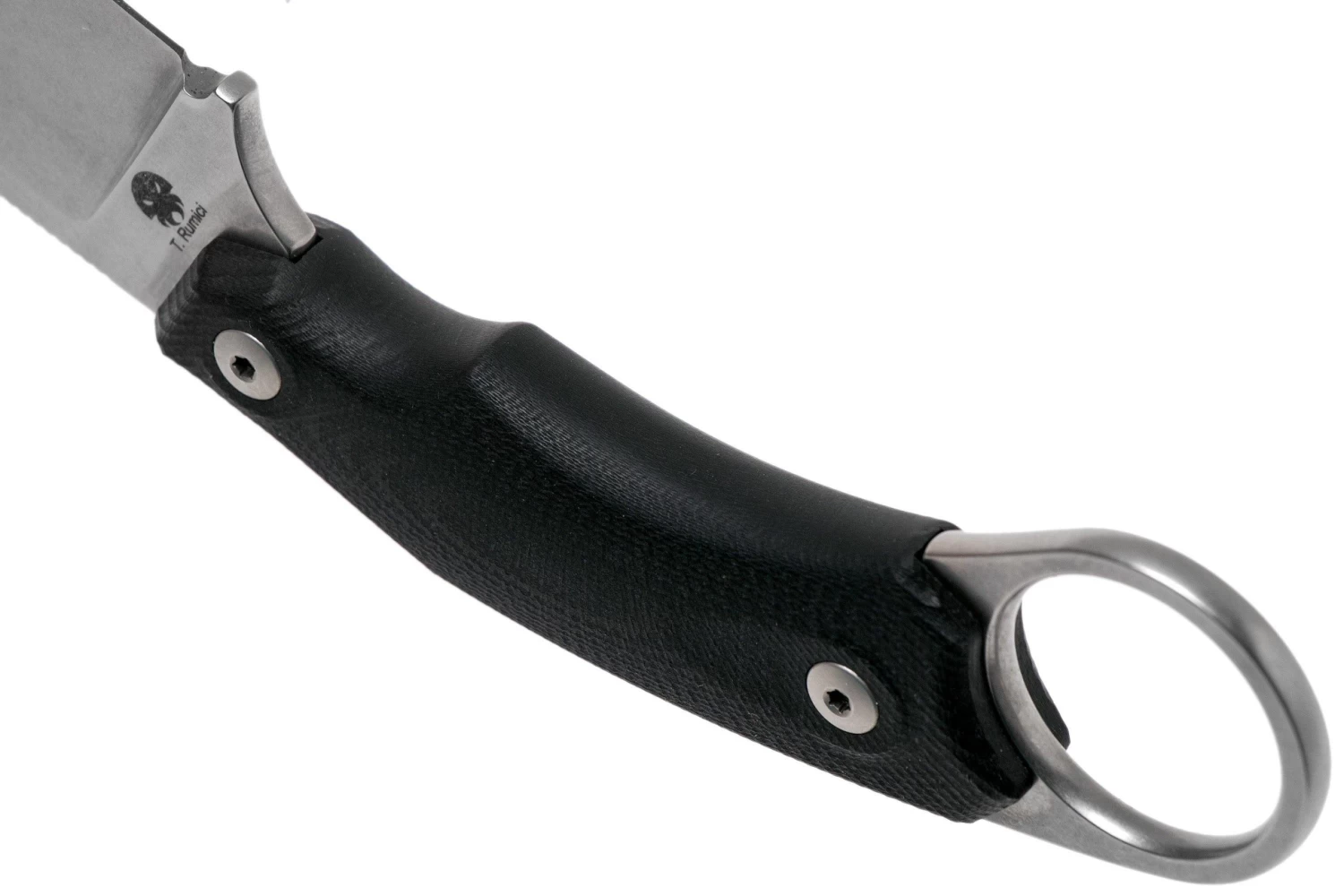 LionSteel H2 Drop Point GBK Black G10 Couteau Fixe, Tommaso Rumici Design 6 LionSteel H2 Drop Point GBK Black G10 Couteau Fixe, Tommaso Rumici Design – Image 4