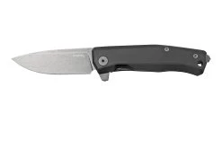 LionSteel Myto MT01A BB Black Aluminium, Black Couteau De Poche, Design Molletta