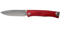 LionSteel Thrill Red Aluminum Couteau De Poche Intégral, Slipjoint