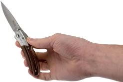 Mcusta MC-141G Shinra Mixture Ripple, Ironwood, Couteau De Gentleman -Célèbre Couteaux Magasin MC 0141G 08 mcusta