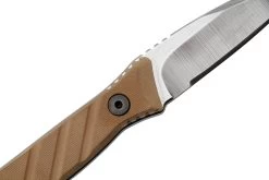 Medford Necromancer S35VN Tumbled Blade, Coyote G10 Handle, Couteau De Cou -Célèbre Couteaux Magasin MF 22 NM 03 05 medford