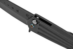 Medford Nosferatu Flipper S45VN PVD, PVD Handles, Flm HW & Clip, Couteau De Poche -Célèbre Couteaux Magasin MF 22 NO 01 06 medford