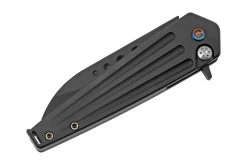 Medford Nosferatu Flipper S45VN PVD, PVD Handles, Flm HW & Clip, Couteau De Poche -Célèbre Couteaux Magasin MF 22 NO 01 07 medford