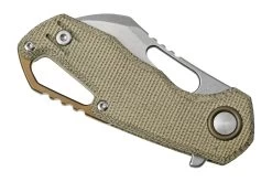 MKM Isonzo FX03M-1GC Hawkbill M390, Green Canvas Micarta Couteau De Poche, Jesper Voxnaes Design 13 MKM Isonzo FX03M-1GC Hawkbill M390, Green Canvas Micarta Couteau De Poche, Jesper Voxnaes Design -Célèbre Couteaux Magasin MMK FX03M 1GC 06 mkm