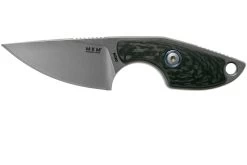 MKM Mikro 1 Drop, Stonewashed Carbon Fiber Couteau De Cou, Jesper Voxnaes Design
