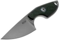 MKM Mikro 1 Drop, Stonewashed Carbon Fiber Couteau De Cou, Jesper Voxnaes Design -Célèbre Couteaux Magasin MMK MR01 CF 03 mkm knives