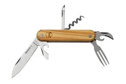 Mercury Multi-Tool Knife 913-6LC Olive Wood, 6 Fonctions, Couteau De Poche
