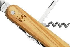 Mercury Multi-Tool Knife 913-6LC Olive Wood, 6 Fonctions, Couteau De Poche -Célèbre Couteaux Magasin MY913 6LC 04 mercury