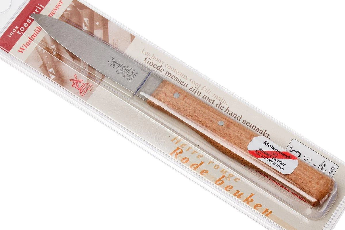 Robert Herder Couteau à éplucher 'middle Point', Hêtre Rouge, 8,3 Cm 9 Robert Herder Couteau à éplucher 'middle Point', Hêtre Rouge, 8,3 Cm – Image 7