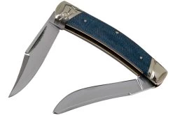 Rough Ryder Small Moose Denim RR2190 Carbon Couteau De Poche Slipjoint