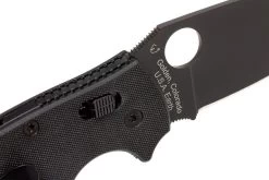 Spyderco Manix 2 XL Black C95GPBBK2 Couteau De Poche -Célèbre Couteaux Magasin SPC95GPBBK2 06 spyderco manix 2 xl spc95gpbbk2 06