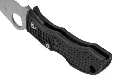 Spyderco Manbug Wharncliffe MBKWS Couteau De Poche Dentelé -Célèbre Couteaux Magasin SPMBKWS 04 spyderco