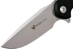 Steel Will Cutjack C22M-2BK Black G10, M390 Blade Couteau De Poche -Célèbre Couteaux Magasin SWK C22M 2BK 03 steel will swk c22m 2bk 03