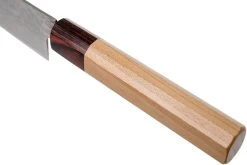 Sakai Takayuki Santoku 33-Layer Damascus Hammered WA 17 Cm -Célèbre Couteaux Magasin TA07472 05 sakai takayuki