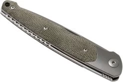 Viper Key V5978CV Bolster Green Canvas Micarta Couteau De Poche, Jesper Voxnaes Design -Célèbre Couteaux Magasin VPV5978CV 04 viper