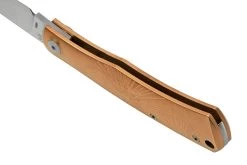 Viper Hug V5990BRS Sandblasted Bronze Star Couteau De Poche, Sacha Thiel Design -Célèbre Couteaux Magasin VPV5990BRS 04 viper