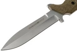 Viper Fearless VT4018CG Sleipner Stonewashed, Green Canvas Micarta, Couteau Fixe, Rumici Design -Célèbre Couteaux Magasin VPVT4018CG 03 viper