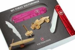 Victorinox My First Victorinox Rose 0.2373.T5 Couteau Pour Enfants -Célèbre Couteaux Magasin VT0 2373 T5 06 victorinox kinderzakmes vt0 2373 t5 d6