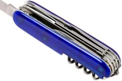 Victorinox Huntsman Bleu Transparent 1.3713.T2 Couteau Suisse -Célèbre Couteaux Magasin VT1 3713 T2 03 victorinox vt1 3713 t2 03