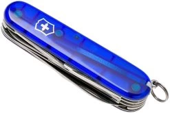 Victorinox Huntsman Bleu Transparent 1.3713.T2 Couteau Suisse -Célèbre Couteaux Magasin VT1 3713 T2 05 victorinox vt1 3713 t2 05
