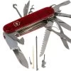 Victorinox Huntsman Lite Rouge Transparent 1.7915.T Couteau Suisse -Célèbre Couteaux Magasin VT1 7915 T 01 victorinox vt1 7915 t 01