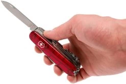 Victorinox Huntsman Lite Rouge Transparent 1.7915.T Couteau Suisse 16 Victorinox Huntsman Lite Rouge Transparent 1.7915.T Couteau Suisse -Célèbre Couteaux Magasin VT1 7915 T 07 victorinox vt1 7915 t 07