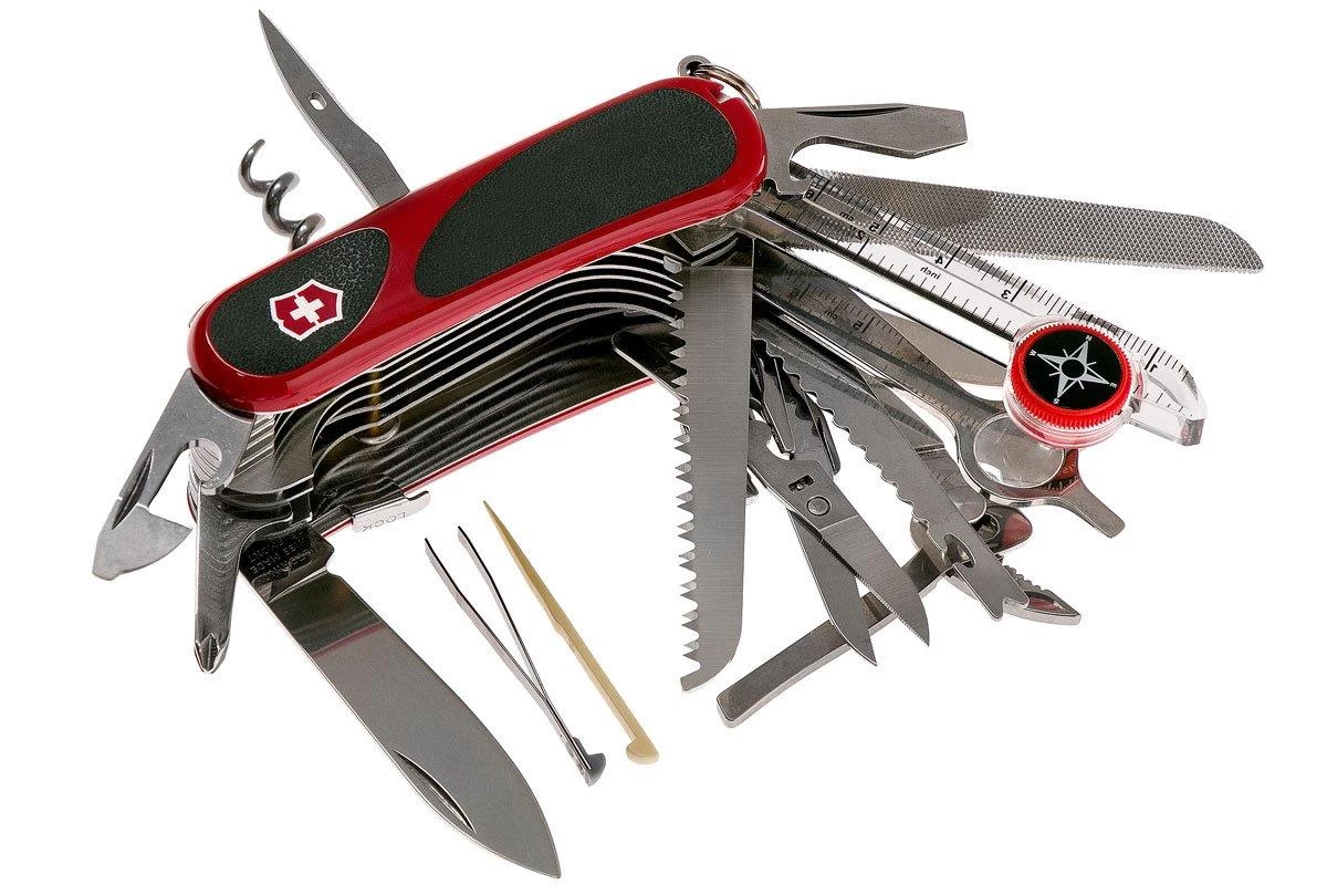 Victorinox EvoGrip S54 Rouge-noir 2.5393.SC Couteau Suisse 3 Victorinox EvoGrip S54 Rouge-noir 2.5393.SC Couteau Suisse