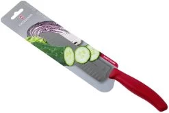 Victorinox SwissClassic 6.8521.17B Santoku Avec Alvéoles 17 Cm, Rouge -Célèbre Couteaux Magasin VT6 8521 17B 06 victorinox