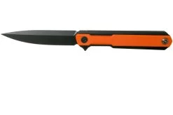 WE Knife Peer 2015B Orange G10, Black, Couteau De Poche, Ostap Hel Design