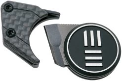 WE Knife Quark WE20021-2 Silver Couteau De Cou, Ostap Hel Design