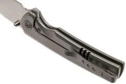 WE Knife Subjugator WE21014C-1 Satin, Gray Titanium Couteau De Poche -Célèbre Couteaux Magasin WKWE21014C 1 05 we knife