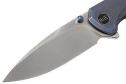 WE Knife Subjugator WE21014C-3 Satin, Blue Titanium Couteau De Poche -Célèbre Couteaux Magasin WKWE21014C 3 03 we knife