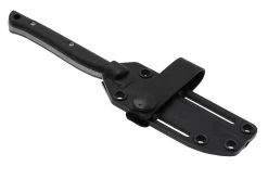 White River Exodus 3, Black Canvas Micarta, étui Kydex Schede, Couteau Fixe -Célèbre Couteaux Magasin WREX 3 BCM 06 whiteriver