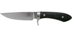 White River Knives Sendero Classic Couteau De Chasse Black Burlap Micarta, Jerry Fisk Design