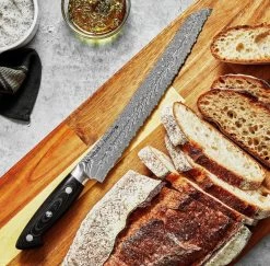 Bob Kramer By Zwilling Euro Stainless Couteau à Pain 26 Cm, 34896-261-0 -Célèbre Couteaux Magasin eurostainless2